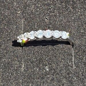 S925 Sterling Silver Zircon Ring